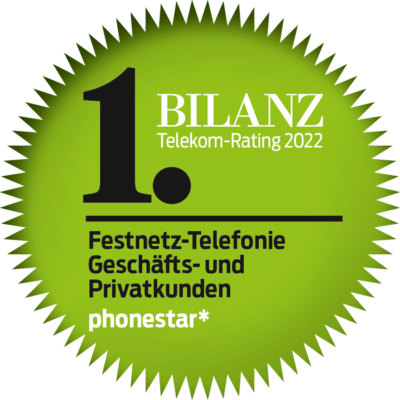 phonestar* wurde als bester Festnetzanbieter der Schweiz ausgezeichnet